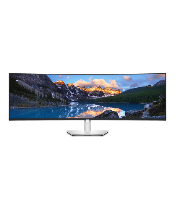 DELL UltraSharp U4924DW 49" LCD 5K Ultra HD 14 ms Noir, Argent