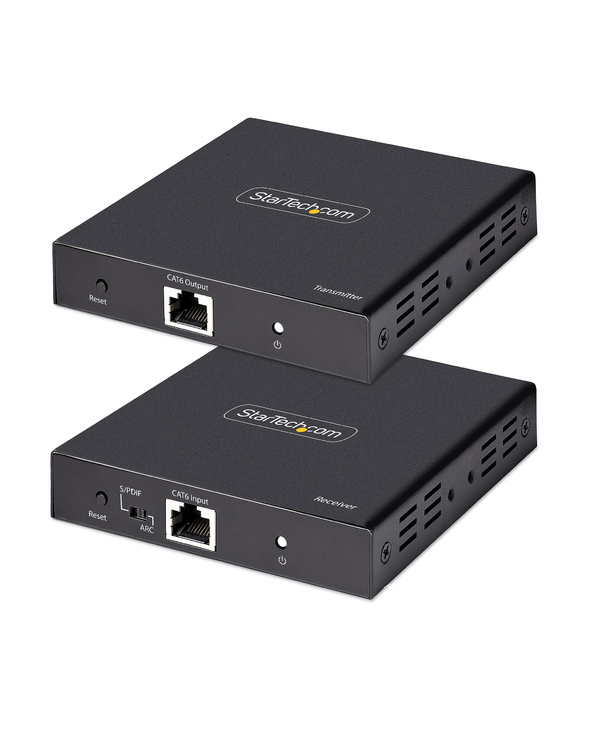 StarTech.com Extendeur HDMI 4K sur Câble CAT5/CAT6 - Prolongateur Vidéo 4K 60Hz HDR jusqu'à 70m - Extender HDMI 4K, Câblage HDMI