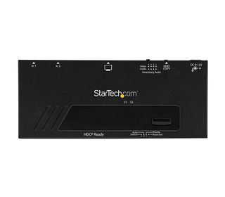 StarTech.com Commutateur vidéo HDMI à 2 ports avec commutation automatique et prioritatire - Switch HDMI - 1080p