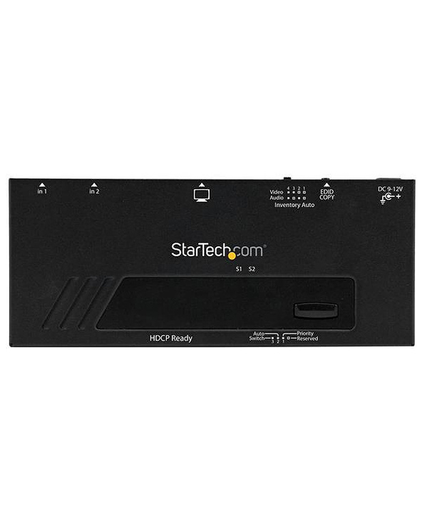 StarTech.com Commutateur vidéo HDMI à 2 ports avec commutation automatique et prioritatire - Switch HDMI - 1080p
