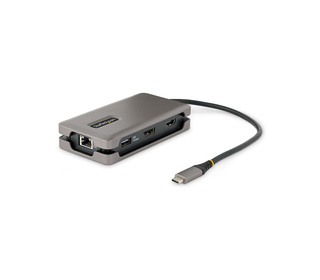 StarTech.com Adaptateur Multiport USB-C - 4K 60Hz HDMI/DP - Hub USB 3 Ports - 100W Power Delivery Pass-Through, GbE, Mini Statio