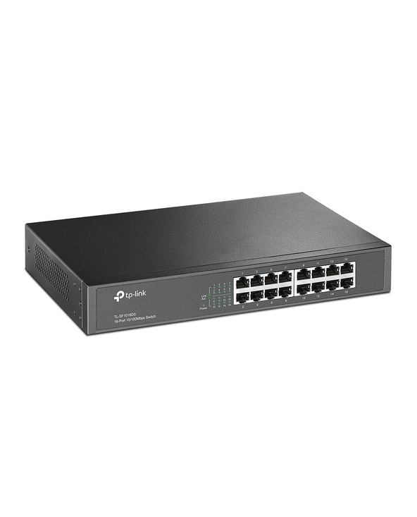 TP-Link TL-SF1016DS commutateur réseau Non-géré Fast Ethernet (10/100) 1U Noir