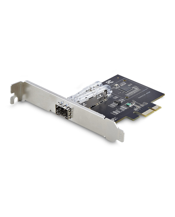 StarTech.com Carte Réseau GbE SFP à 1 Port, PCIe 2.1 x1, Intel I210-IS, Carte Contrôleur 1GbE, 1000BASE Cuivre/Fibre Optique, Ca