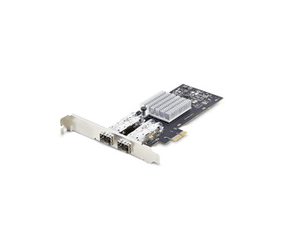 StarTech.com Carte Réseau GbE SFP à 2 Port, PCIe 2.0 x1, Intel I350-AM2, Carte Contrôleur 2x 1GbE, 1000BASE Cuivre/Fibre Optique