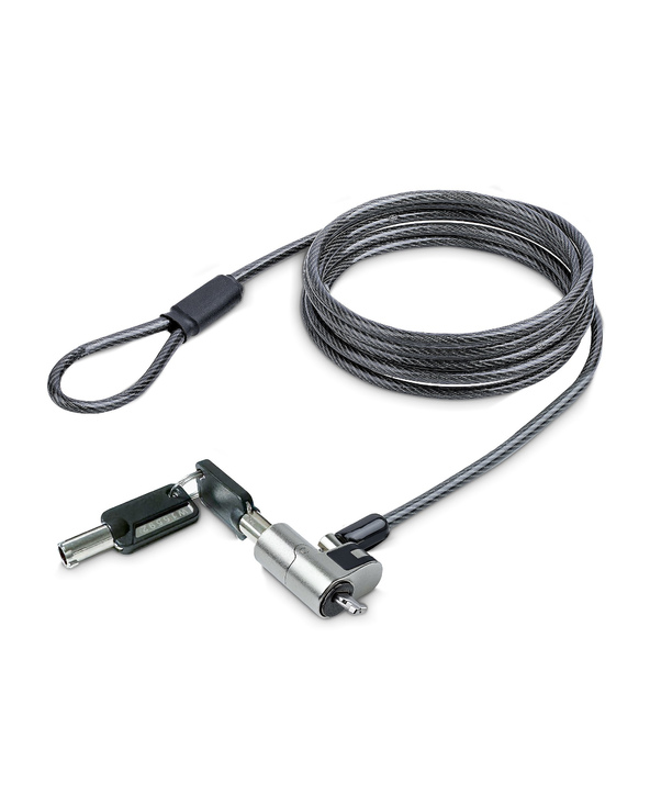 StarTech.com NANOK-LAPTOP-LOCK câble antivol Noir, Argent 2 m