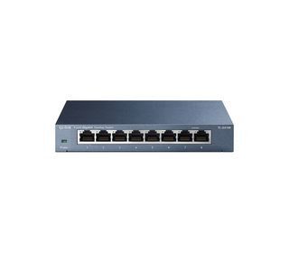 TP-Link TL-SG108 Non-géré Gigabit Ethernet (10/100/1000) Noir
