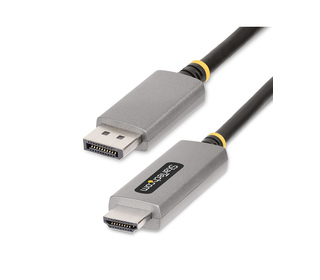 StarTech.com Câble Adaptateur DisplayPort vers HDMI, 8K 60Hz, 4K 144Hz, HDR10, DP 1.4 vers HDMI 2.1 - Convertisseur Vidéo Actif,
