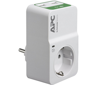 APC PM1WU2-GR protection surtension Blanc 1 sortie(s) CA 230 V