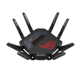 ASUS ROG Rapture GT-BE98 routeur sans fil 10 Gigabit Ethernet Quad-band (2.4 GHz / 5 GHz-1 / 5 GHz-2 / 6 GHz) Noir