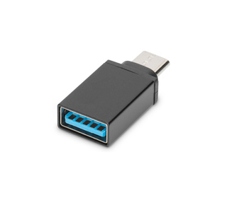 Digitus AK-300506-000-S changeur de genre de câble USB C USB A Noir