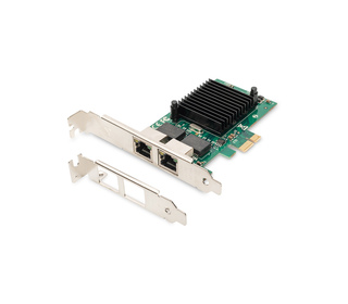 Digitus Carte PCI Express Dual Gigabit Ethernet, 2 ports