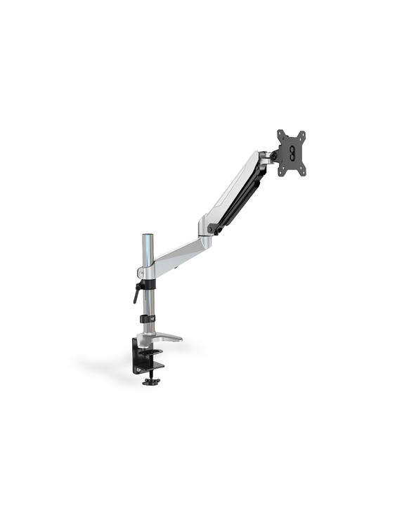 Digitus Support d’écran pour moniteur unique avec ressort pneumatique et monture de bureau