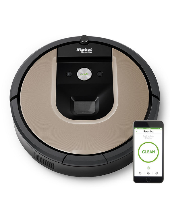 iRobot Roomba 966 robot aspirateur 0,6 L Sans sac Noir, Argent