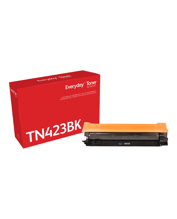 Everyday Toner Noir  de Xerox compatible avec Brother TN-423BK, Grande capacité