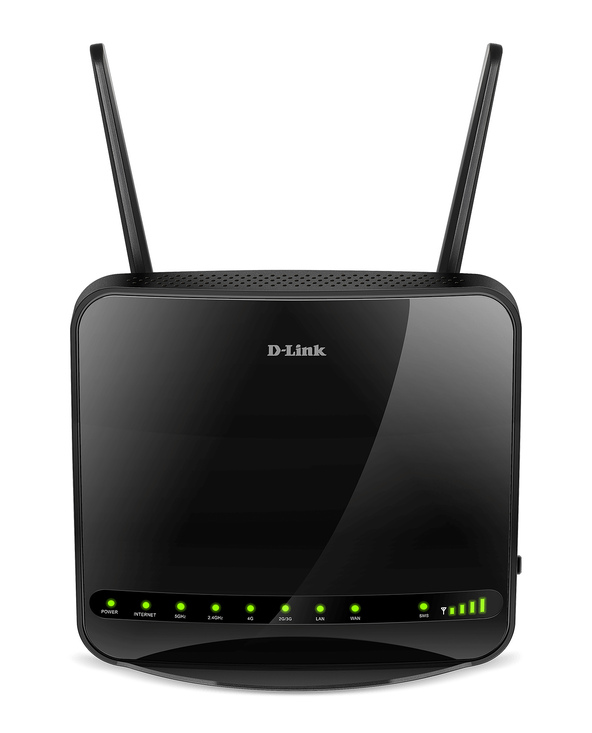D-Link DWR-953 routeur sans fil Gigabit Ethernet Bi-bande (2,4 GHz / 5 GHz) 4G Noir