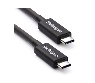 StarTech.com Câble Thunderbolt 3 (20 Gb/s) USB-C de 2 m - Compatible Thunderbolt, USB et DisplayPort - M/M