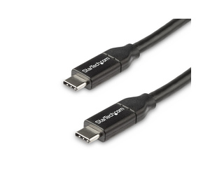 StarTech.com Câble USB-C vers USB-C avec Power Delivery 5A de 50 cm - USB 2.0 - Noir