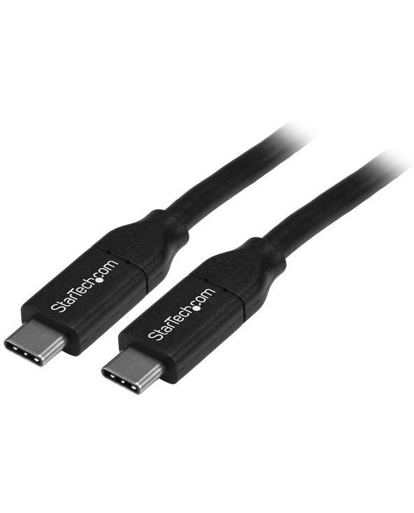 StarTech.com Câble USB-C vers USB-C avec Power Delivery (5A) de 4 m - M/M - USB 2.0 - Certifié USB-IF