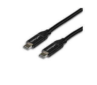 StarTech.com Câble USB-C vers USB-C avec Power Delivery 5A de 2 m - USB 2.0 - Noir