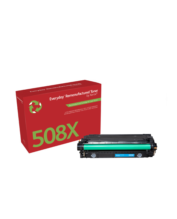 Everyday Toner (TM) Cyan remis à neuf de Xerox pour 508X (CF361X), Grande capacité