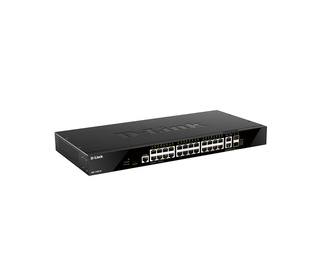 D-Link DGS-1520-28 commutateur réseau Géré L3 10G Ethernet (100/1000/10000) 1U Noir