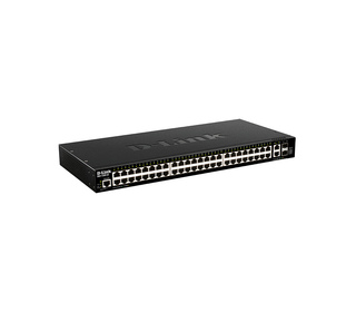 D-Link DGS-1520-52 commutateur réseau Géré L3 10G Ethernet (100/1000/10000) 1U Noir