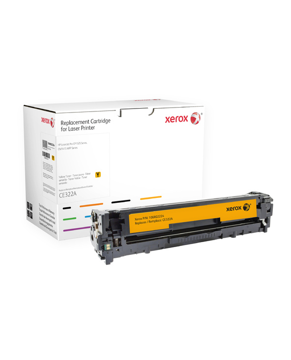 Xerox Toner jaune. Equivalent à HP CE322A. Compatible avec HP Colour LaserJet CM1415, Colour LaserJet CP1210, Colour LaserJet CP