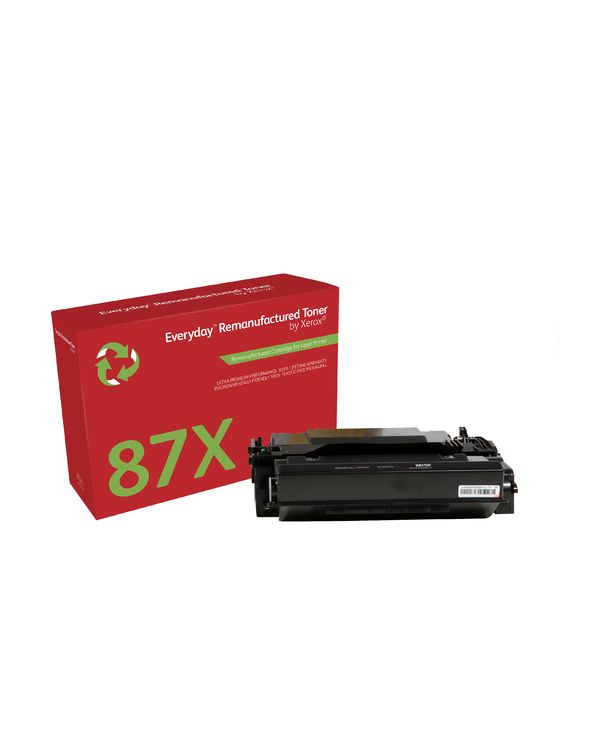 Everyday Toner (TM) Mono remis à neuf de Xerox pour 87X (CF287X), Grande capacité