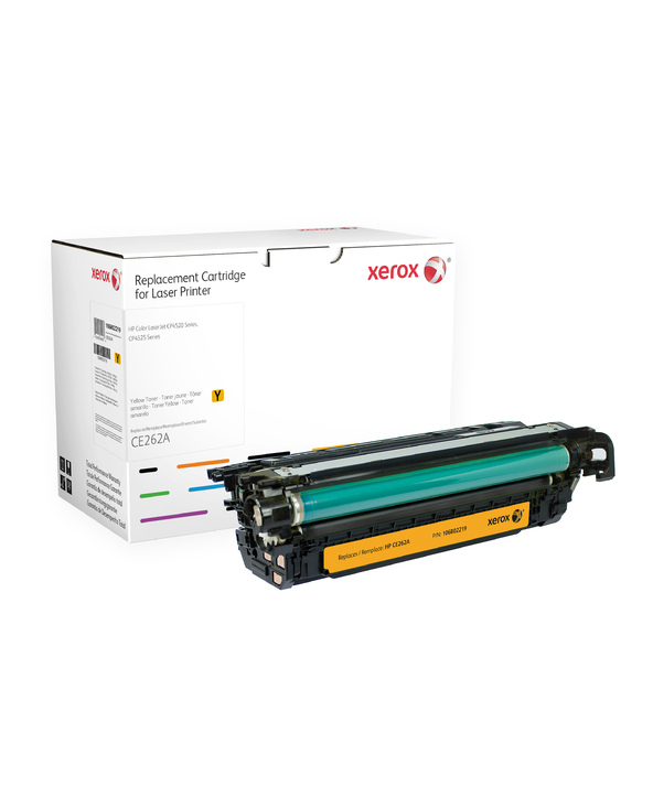 Xerox Toner jaune. Equivalent à HP CE262A. Compatible avec HP Colour LaserJet CM4540 MFP, Colour LaserJet CP4025, Colour LaserJe