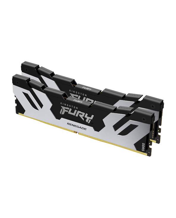 Kingston Technology FURY DIMM DDR5 CL32 32 Go 6 000 MT/s (kit de 2) Renegade Argent