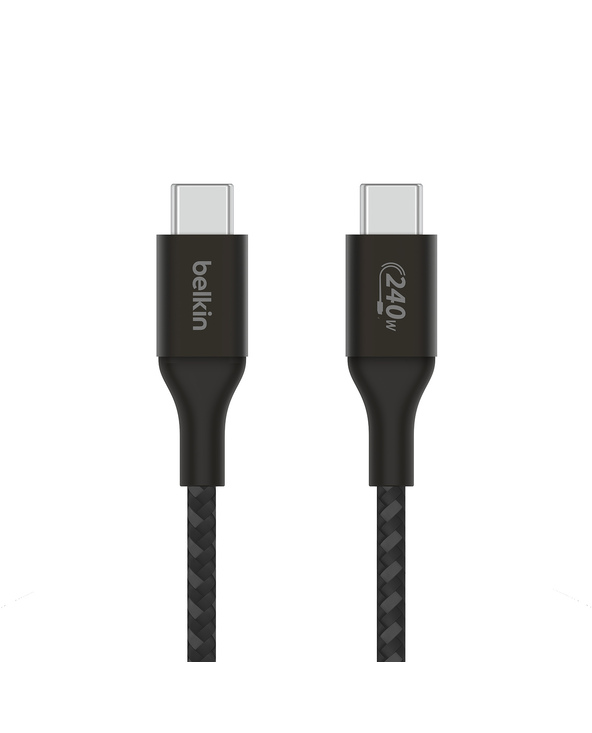 Belkin CAB015bt2MBK câble USB 2 m USB 2.0 USB C Noir