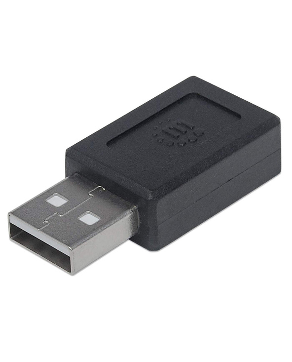 Manhattan 354653 changeur de genre de câble USB A USB C Noir