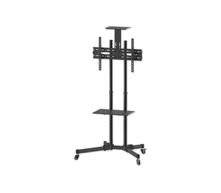 Manhattan 461238 support d'écran plat pour bureau 177,8 cm (70") Noir Sol