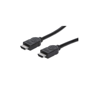 Manhattan 306126 câble HDMI 3 m HDMI Type A (Standard) Noir