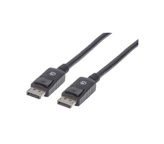Manhattan 393799 câble DisplayPort 2 m Noir