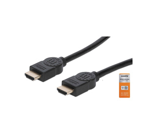 Manhattan 355353 câble HDMI 3 m HDMI Type A (Standard) Noir