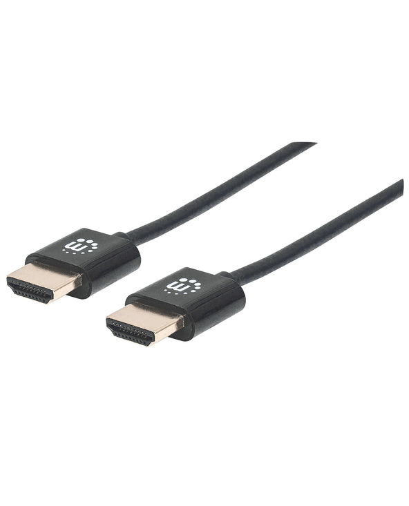 Manhattan 394376 câble HDMI 3 m HDMI Type A (Standard) Noir
