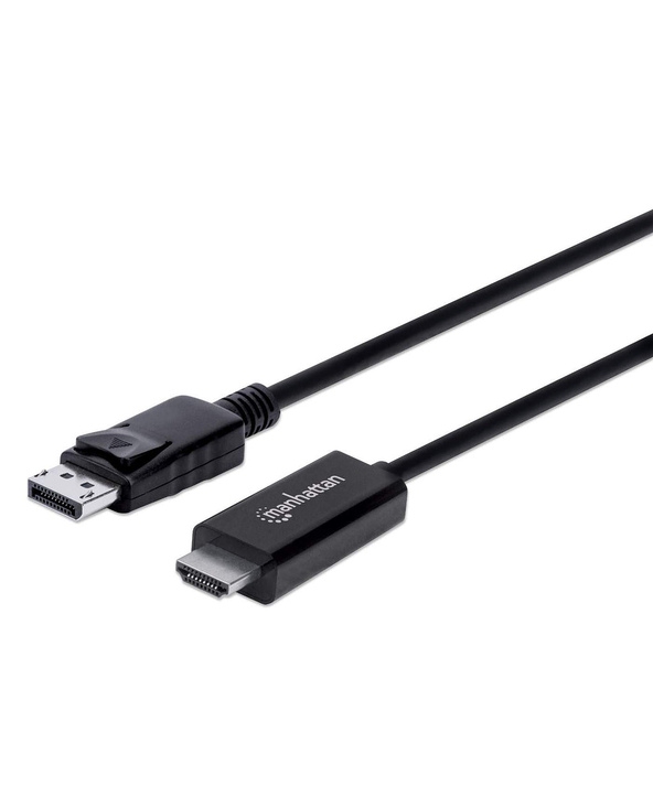 Manhattan 153218 câble vidéo et adaptateur 3 m DisplayPort HDMI Noir