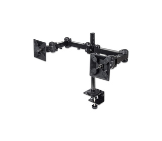 Manhattan 420808 support d'écran plat pour bureau 68,6 cm (27") Noir