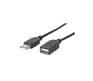 Manhattan 338653 câble USB 1,8 m USB 2.0 USB A Noir