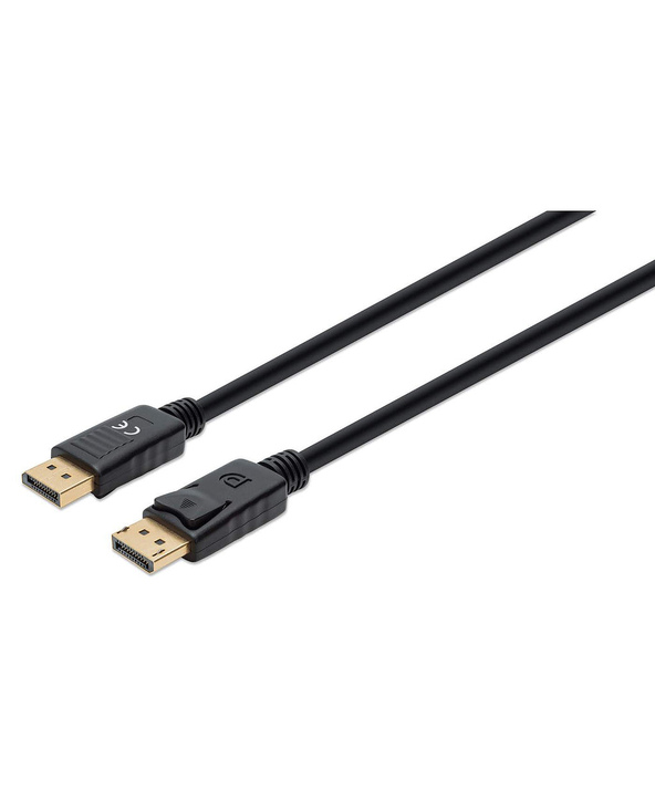Manhattan 355575 câble DisplayPort 2 m Noir