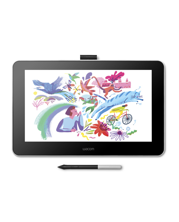Wacom One 13 tablette graphique Blanc 2540 lpi 294 x 166 mm USB