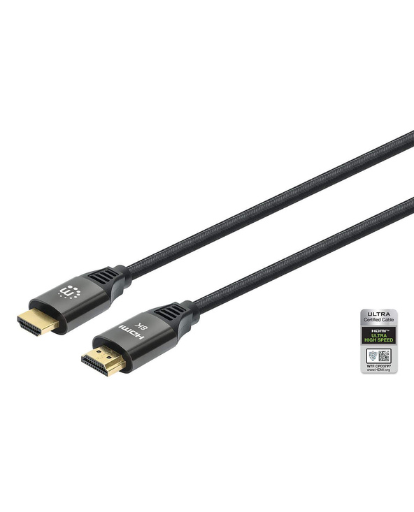 Manhattan 355933 câble HDMI 1 m HDMI Type A (Standard) Noir