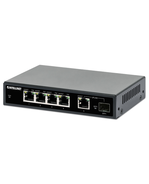 Intellinet 561822 commutateur réseau Gigabit Ethernet (10/100/1000) Connexion Ethernet, supportant l'alimentation via ce port (P