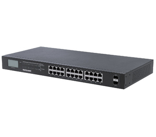 Intellinet 561242 commutateur réseau Non-géré Gigabit Ethernet (10/100/1000) Connexion Ethernet, supportant l'alimentation via c