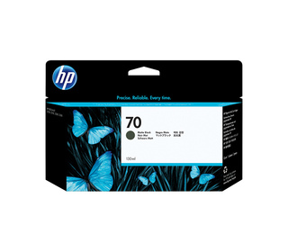 HP 70 cartouche d'encre DesignJet noir mat, 130 ml