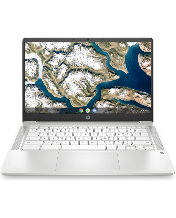 HP Chromebook 14A-NA0023NF 14" CELERON 4 Go Blanc