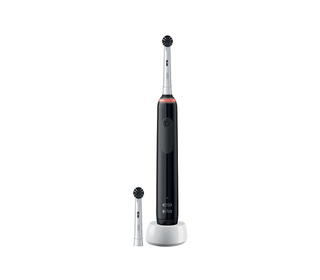 Oral-B PRO 3 3000 Adulte Brosse à dents rotative oscillante Noir, Blanc
