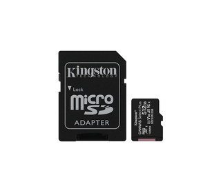 Kingston Technology Carte micSDXC Canvas Select Plus 100R A1 C10 de 512 Go + ADP