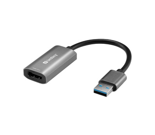 Sandberg 134-19 adaptateur graphique USB Gris